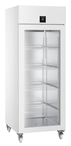 Liebherr™ Perfection High-Volume Upright Lab Fridge With Stainless Steel Interior and Glass Door