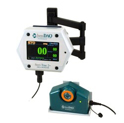 ChemDAQ Steri-Trac 2+ Ethylene Oxide Monitor with Steel Swivel Wall Mount