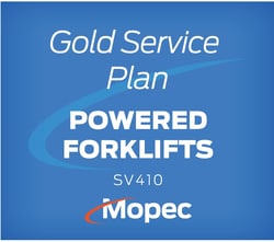 Mopec&nbsp;Gold Service Plan for Powered Forklifts