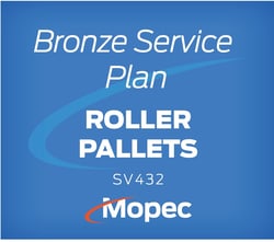 Mopec&nbsp;Bronze Service Plan for Roller Pallets