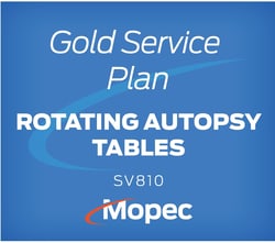Mopec&nbsp;Gold Service Plan for Rotating Autopsy Tables