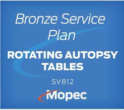 Mopec&nbsp;Bronze Service Plan for Rotating Autopsy Tables