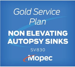 Mopec&nbsp;Gold Service Plan for Non Elevating Autopsy Sinks