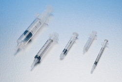 Hach Company Syringe, luer slip tip, 2 cc, 25/pk, Quantity: Pack of 25