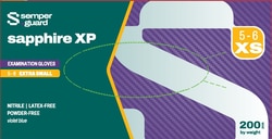 HARPS Semperguard Sapphire XP NBR PF VB Gloves X-Small | Buy Online | HARPS | Fisher Scientific