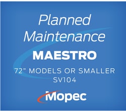 Mopec&nbsp;Planned Maintenance, Maestro, Size - 72 in. or Smaller
