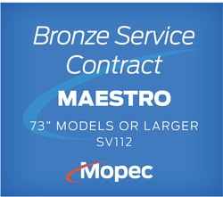 Mopec&nbsp;Service Contract, Bronze Level, Large Maestro, Size - 73 in. or Larger