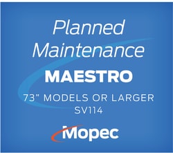 Mopec&nbsp;Planned Maintenance, Large Maestro, Size - 73 in. or Larger