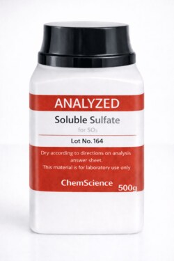 CHEMSCIENCE&nbsp;Soluble Sulfate for SO3