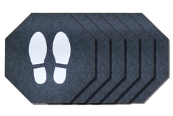 M+A Matting Stick-and-Stand Mat, Case of 6
