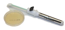 Micronova&nbsp;Swab Coupon Template Holder with Thick PTFE Template Blade