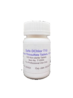 Brim Technologies Sodium thiosulfate Tablet 10mg / 500 Tablets, Quantity: