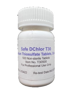 Brim Technologies&nbsp;Sodium Thiosulfate Tablets, 30 mg / 500 count