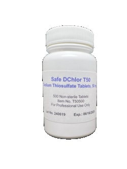 Brim Technologies&nbsp;Sodium Thiosulfate Tablets, 50 mg / 500 count