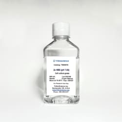 TRIBIOSCIENCE INC&nbsp;2x HBS, pH 7.05 (Sterile, Tissue Culture Grade) 500 ML