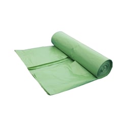 Polyco Healthline&nbsp;Trusty Green Garden Medium Duty Refuse Sacks on a Roll, 90 L