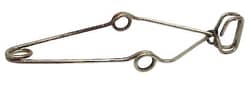 Haztech Systems, Inc Hazcat Test Tube Clamp - Brass plated Steel 5