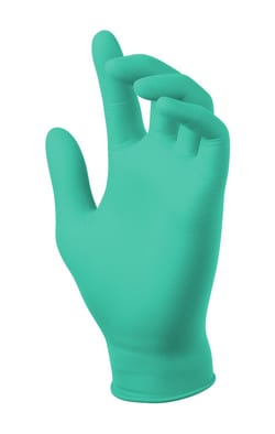 SW&trade; Sustainability Solutions&nbsp;TrueForm&trade; TF-95LG Light Green 4.0 mil Nitrile Gloves