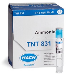Hach Company Ammonia TNTplus Vial Test, LR (1-12 mg/L NH₃-N), 25 Tests,