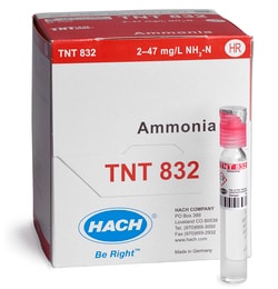 Hach Company Ammonia TNTplus Vial Test, HR (2-47 mg/L NH₃-N), 25 Tests,