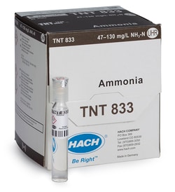 Hach Company Ammonia TNTplus Vial Test, UHR (47-130 mg/L NH₃-N), 25 Tests,
