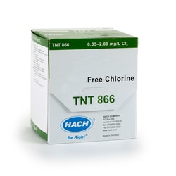 Hach Company&nbsp;Free Chlorine TNTplus Vial Test (0.05-2.00 mg/L Cl₂), 24 Tests