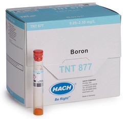 Hach Company Boron TNTplus Vial Test (0.05-2.50 mg/L B), 25 Tests, Quantity: