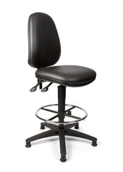 Techsit Worktech Laboratory Vinyl High Chair Black | Buy Online | Techsit | Fisher Scientific