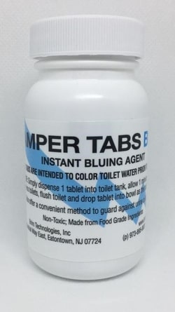 Brim Technologies Bluing Tablets, Tamper Tabs Blue, 100 Tablets/bottle.
