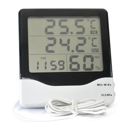 Thermco Products&nbsp;Min-Max Hygrometer Thermometer Internal and External Temperature