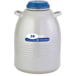 Mitegen&nbsp;HC38 High Capacity Liquid Nitrogen Refrigerator By IC Biomedical For Sample Storage in Liquid Nitrogen, 38 Liter Capacity
