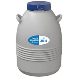 Mitegen&nbsp;ICB35-6 Cryogenic Freezer By IC Biomedical for Sample Storage in Liquid Nitrogen, 35 Liter Capacity