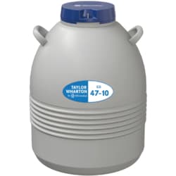 Mitegen&nbsp;ICB47-10 Cryogenic Freezer By IC Biomedical for Sample Storage in Liquid Nitrogen, 48 Liter Capacity