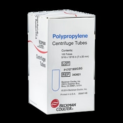 Beckman Coulter TUBES PA TK WALL 7X20MM (100), Quantity: Each of 1