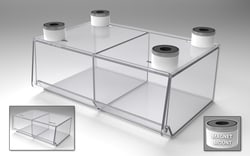 Poltex Undermount Double Bulk Bin