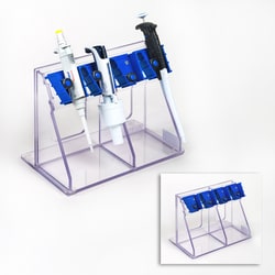 Poltex LLC&nbsp;Universal Pipette Holder Countertop - 4, 6 or 8 Positions (Bumpons)