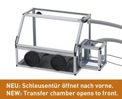 SICCO Glove Box Antistatic with Transfer Chamber 1210 x 780 x 600 mm | Buy Online | SICCO | Fisher Scientific