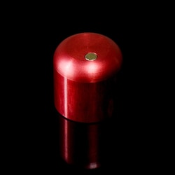Instech&nbsp;Protective aluminum Cap for Magnetic Rat Vascular Access Buttons (red)