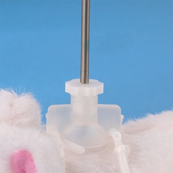 Instech Rat VAH tether assembly, 12in, 024 PU tubing, sterile, Quantity: