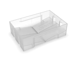 CLICKBIO INC VBLOK 200 V-Bottom Reservoir (24/CS)
