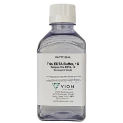 Tris EDTA Buffer 1X, pH 8.3, Bioreagent Grade, Sterile-Filtered, VION&trade;
