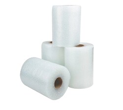 STAPLES ADVANTAGE 1/2" Bubble Roll, 24"W x 250'L, 2/Bundle , Quantity: