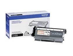 STAPLES ADVANTAGE Brother TN 420 Black Toner Cartridge, Standard, Quantity: