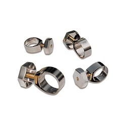 Ace Glass, Inc. 17-22mm diameter stainless steel hose clamp, Quantity:
