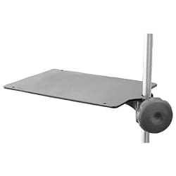 Ace Glass, Inc. Lab stand support shelf, 7x10 inches, no hole, fits lab support rod up to 5/8 inch