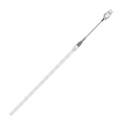 Ace Glass, Inc. Sensor, J, 7mmx24in, PTFE sheath, 12 foot lead, Quantity: