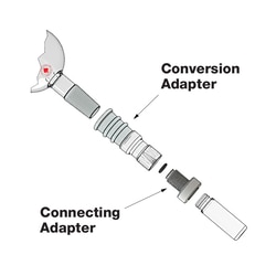 Ace Glass, Inc.&nbsp;24/40 outer to 15mm Ace-Thred glass conversion adapter