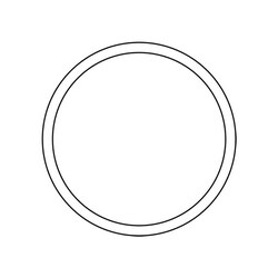 Ace Glass, Inc. Snap ring support, filter funnel adapter, PTFE, 47mm