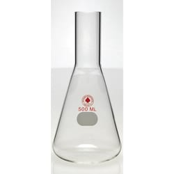 Ace Glass, Inc. Flask, shake, 1L, no baffles, 38mm OD long neck, cs/6