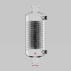 Ace Glass, Inc. Condenser, bullfrog, poly-coated, model R220, glassware sets DB&DB2, part 27825